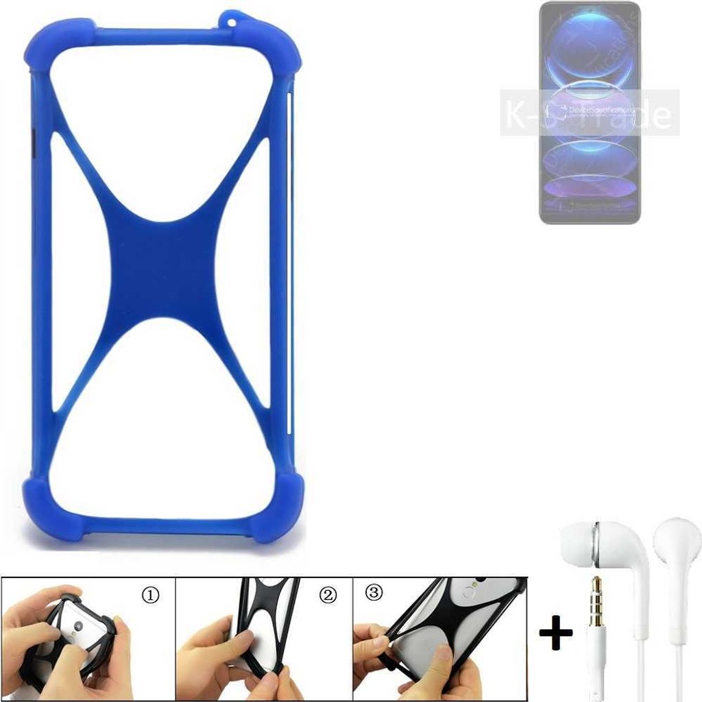 Bumper kompatibel mit Xiaomi Redmi Note 12 Pro Schutzhülle Handyhülle Silikon Schutz Hülle Cover Case Silikoncase Silikonbumper TPU Softcase