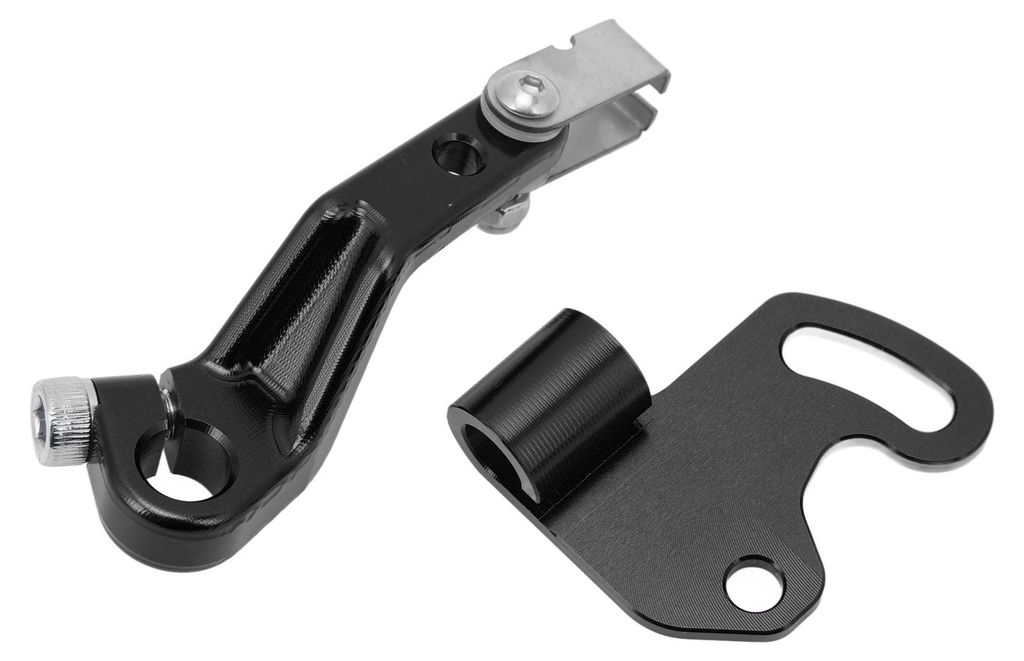Ein-Finger-Kupplungshebel-Kit aus Aluminiumlegierung, Kupplungsbetätigungsarm, Hebel für 790 Adventure R (2018šC2023), Schwarz