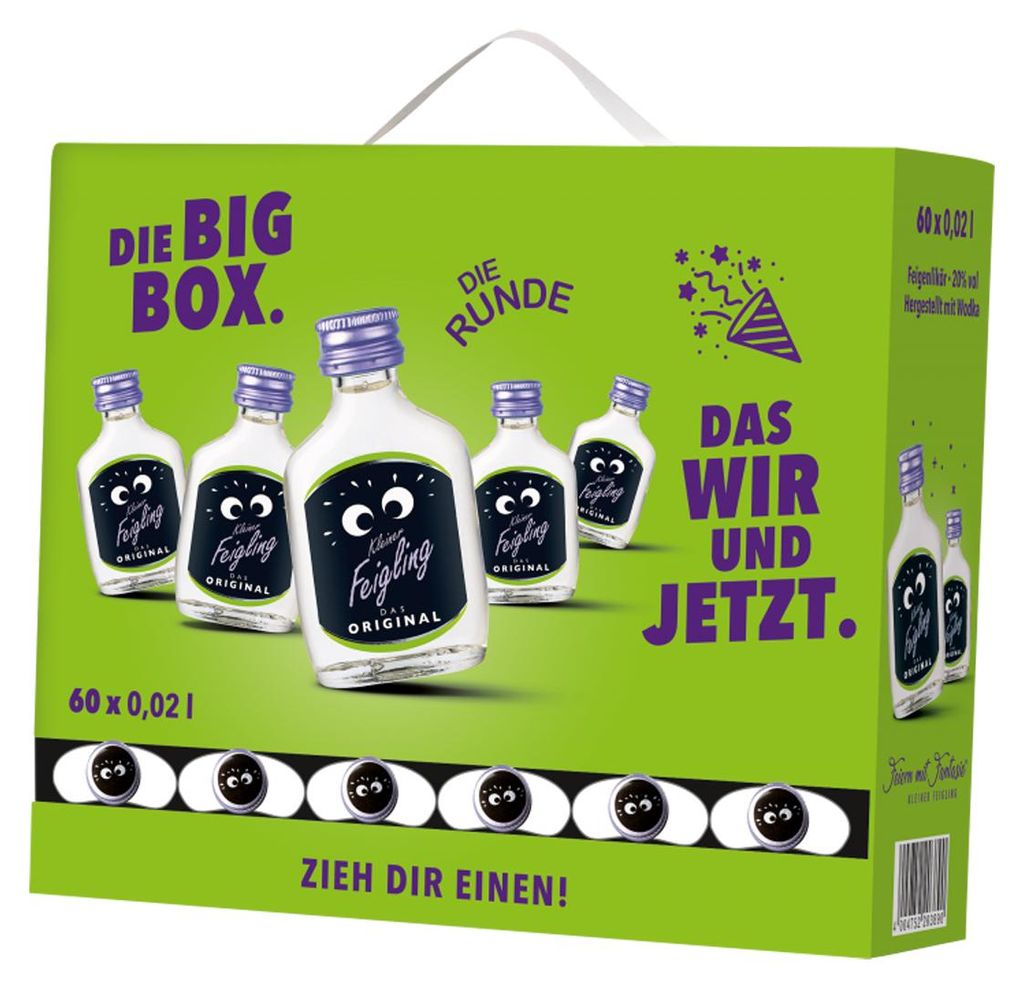 Kleiner Feigling das Original Feigenlikör Die Big Box | 20 Produktbild 