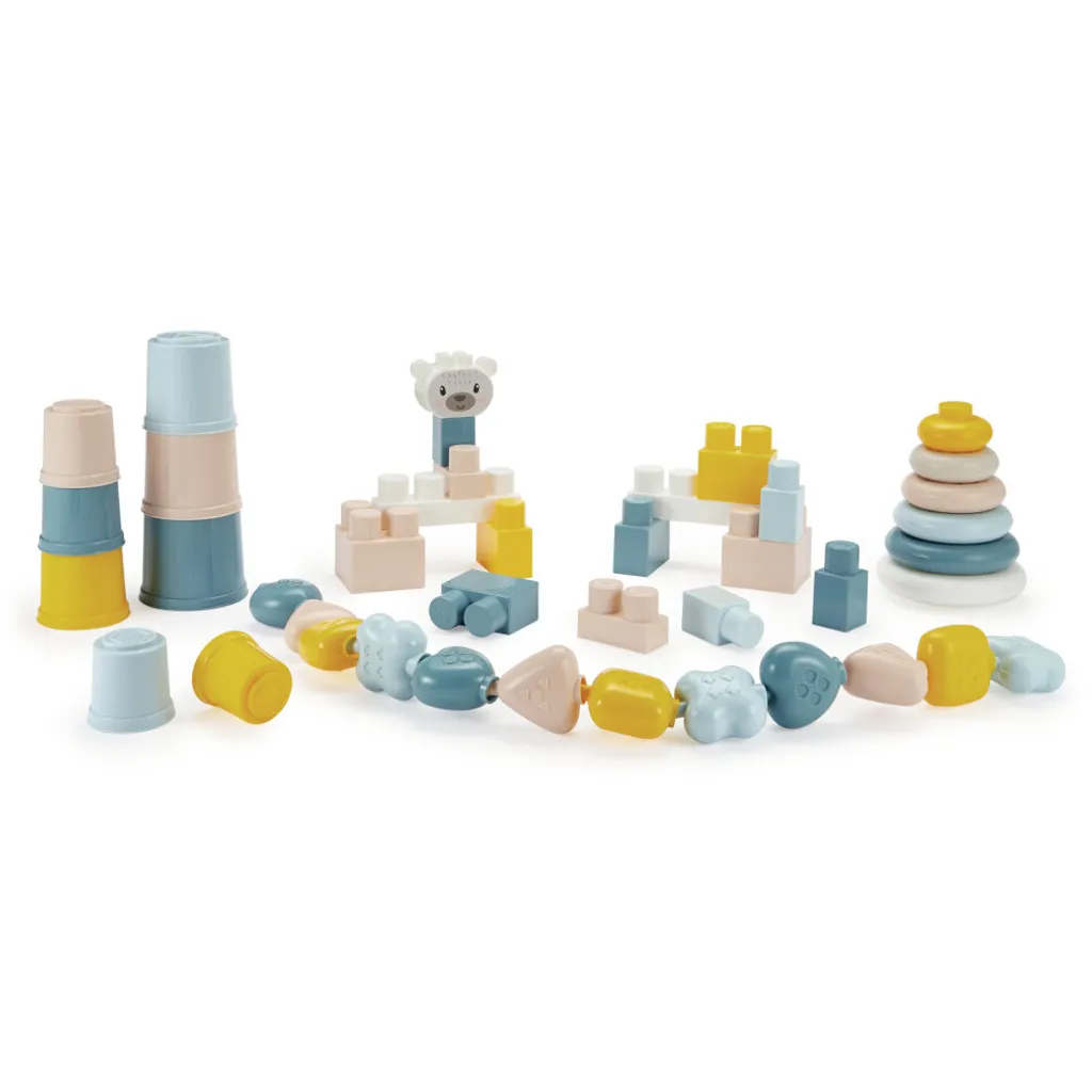 Jouet de construction BB Abrick 4 en 1 Ecoiffier en Plastique Souple