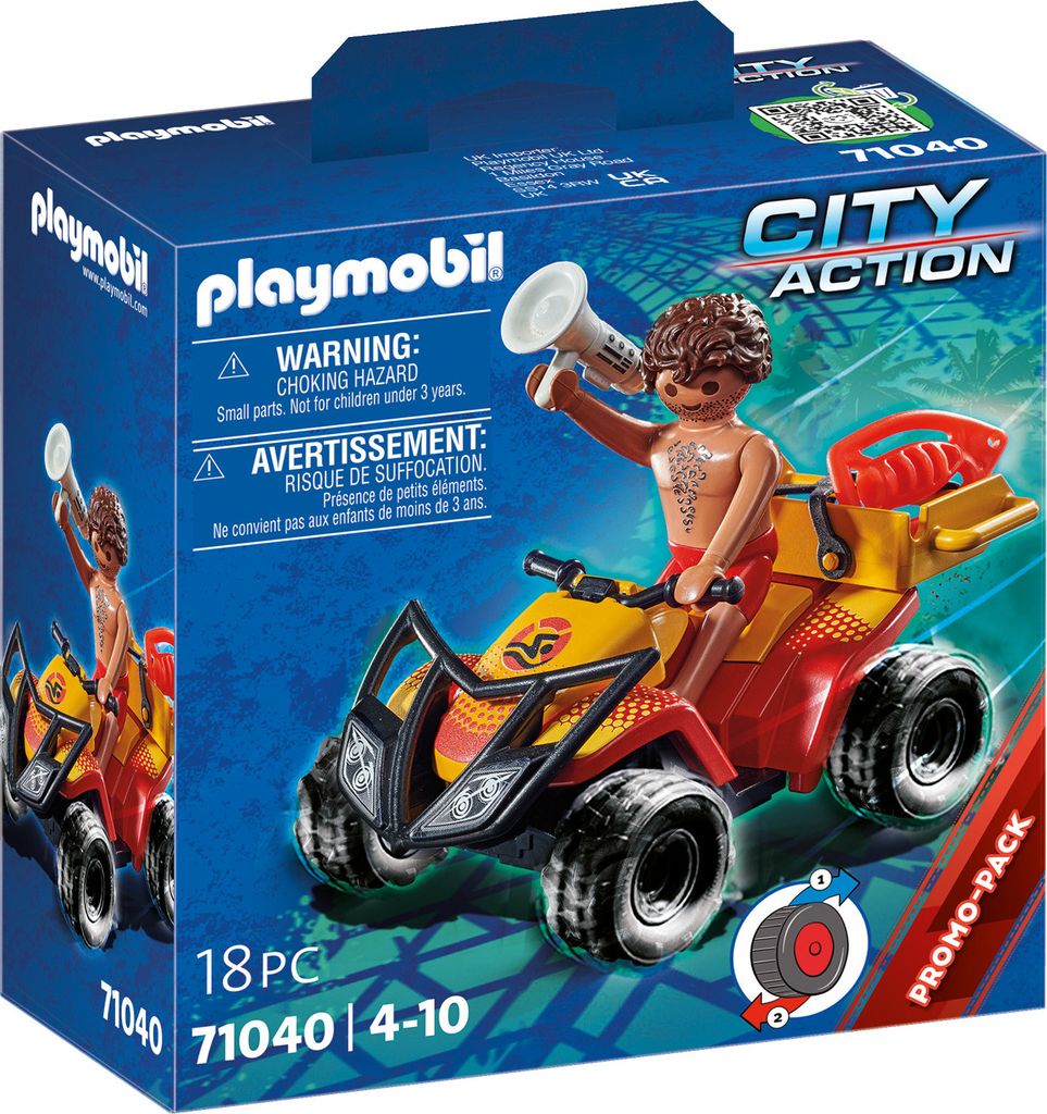 71040 Rettungsschwimmer-Quad, Konstruktionsspielzeug