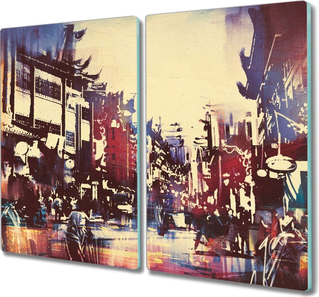Coloray Herdabdeckplatte 2x30x52 cm Schneidebrett Produktbild 