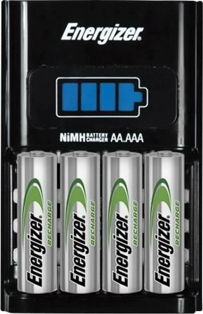 Chargeur Rapide Energizer HR Haute Capacité 4x Piles AA 2300 mAh NiMH