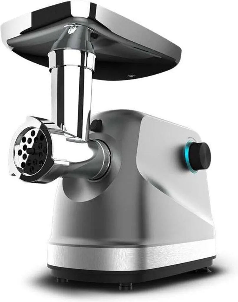 Hachoir à viande électrique 1500W avec fonction reverse et accessoires