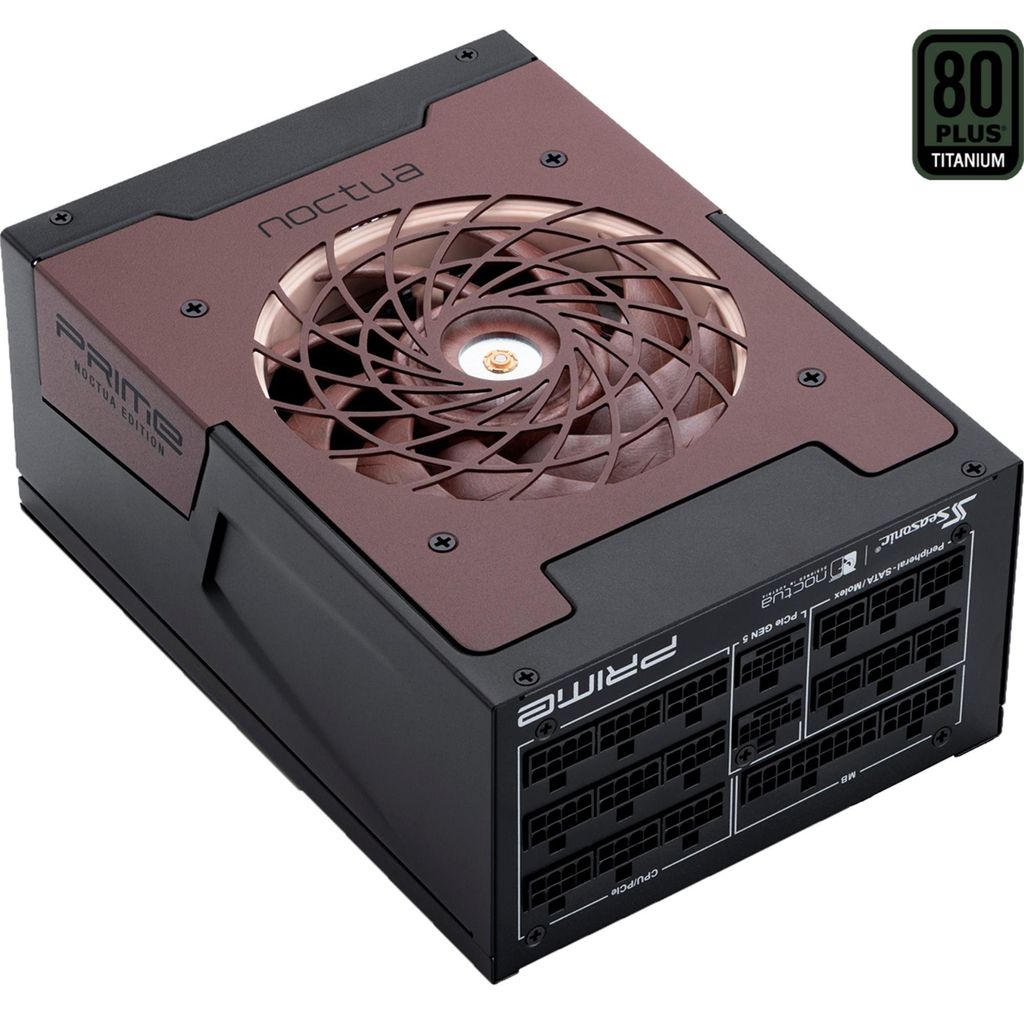 Seasonic Prime TX-1600 Noctua Edition, 1600 W, 100 - 240 V, Zdjęcie produktu 
