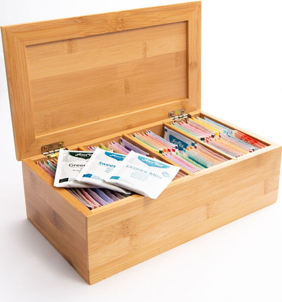 YOGI TEA Probierbox aus Holz | 48 Sorten (96 Beutel) |Tee Produktbild 3