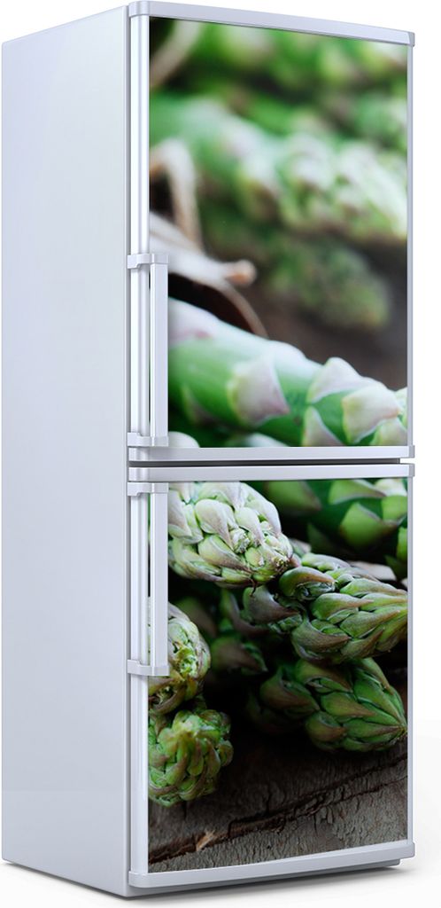 Kühlschrankdekoration 70x180 cm Aufkleber auf dem Kühlschrank - Gemüse Farbige