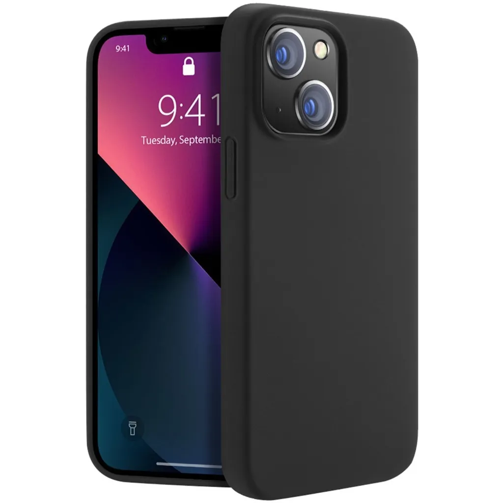 Housse de Protection iPhone 14 Plus Noir - Coque Antichoc nevox StyleShell
