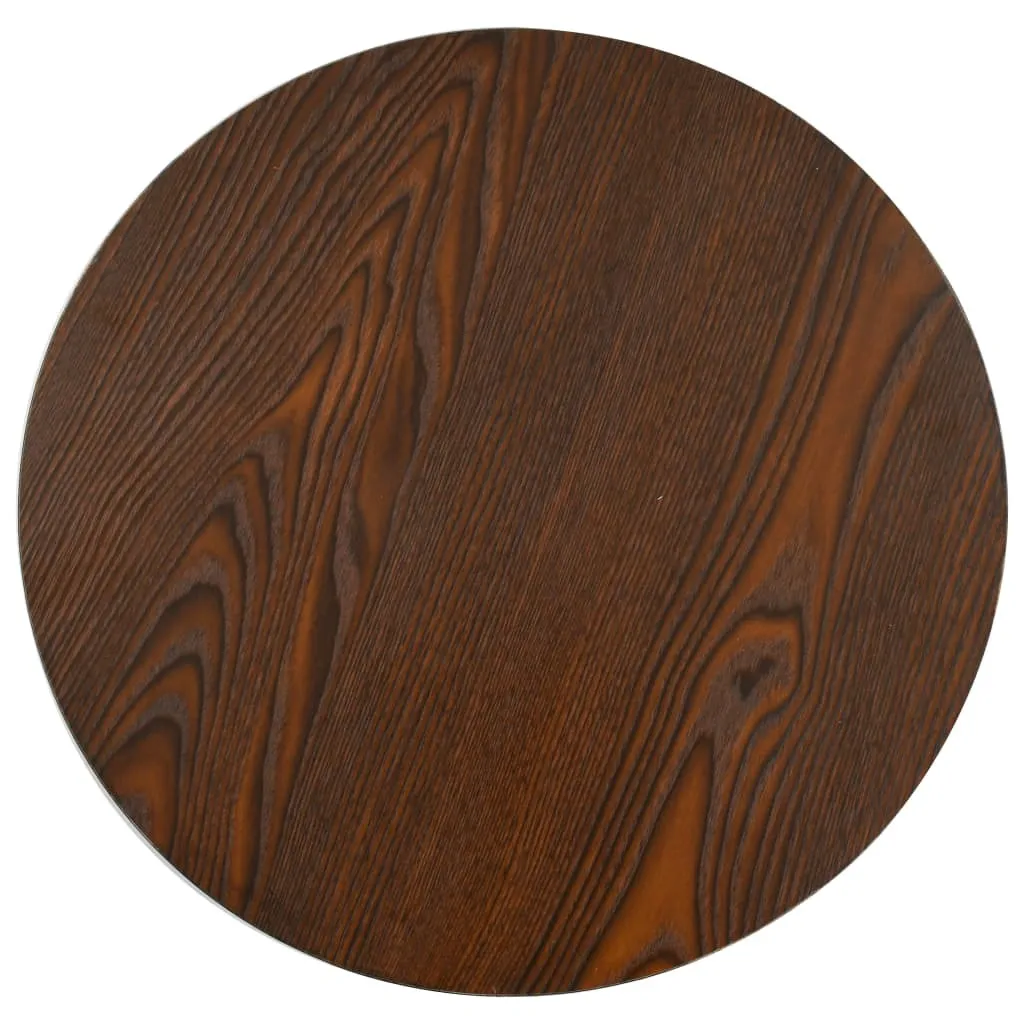 Tavolo da bistrot marrone scuro 40 cm MDF