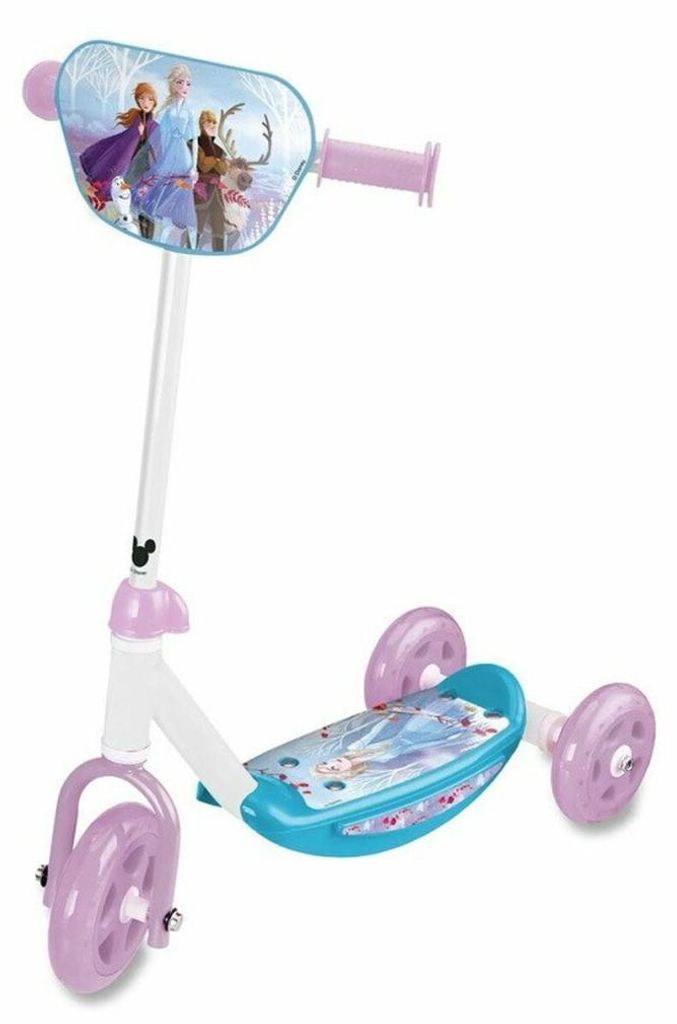 EKIDS EKIDS Scooter Frozen 3 Räder pink/blau/weiß Dreirad Produktbild 