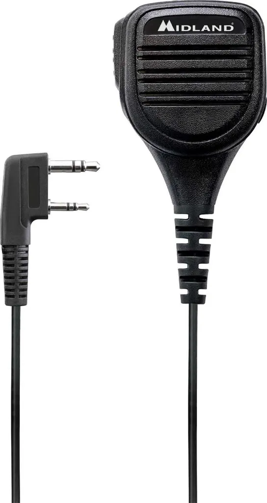 Midland MA25-LK Microfono Altoparlante con Clip Rotante 2 Pin Kenwood