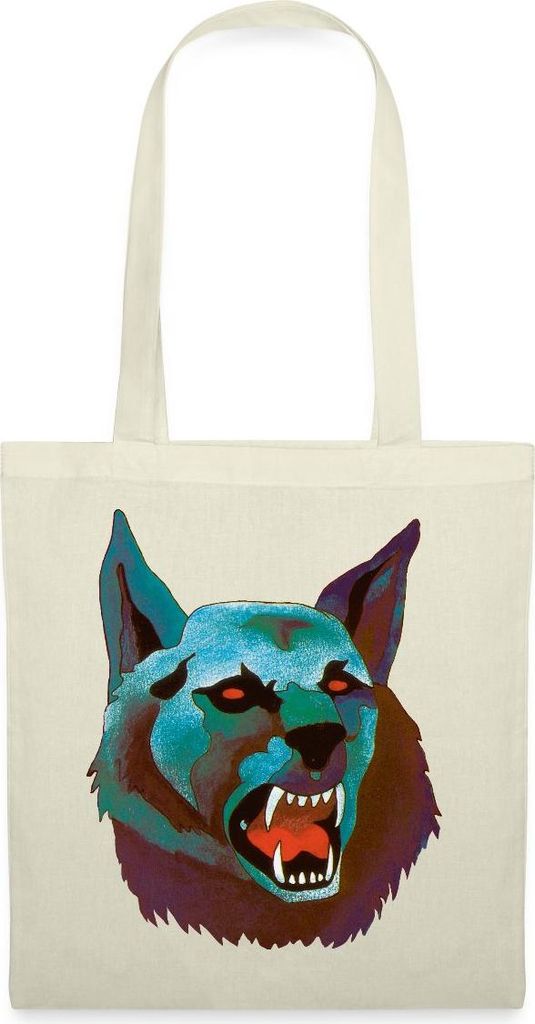 Spreadshirt Die Drei Fragezeichen Fragezeichen Und Der Karpatenhund Cover Stoffbeutel, One size, Natur