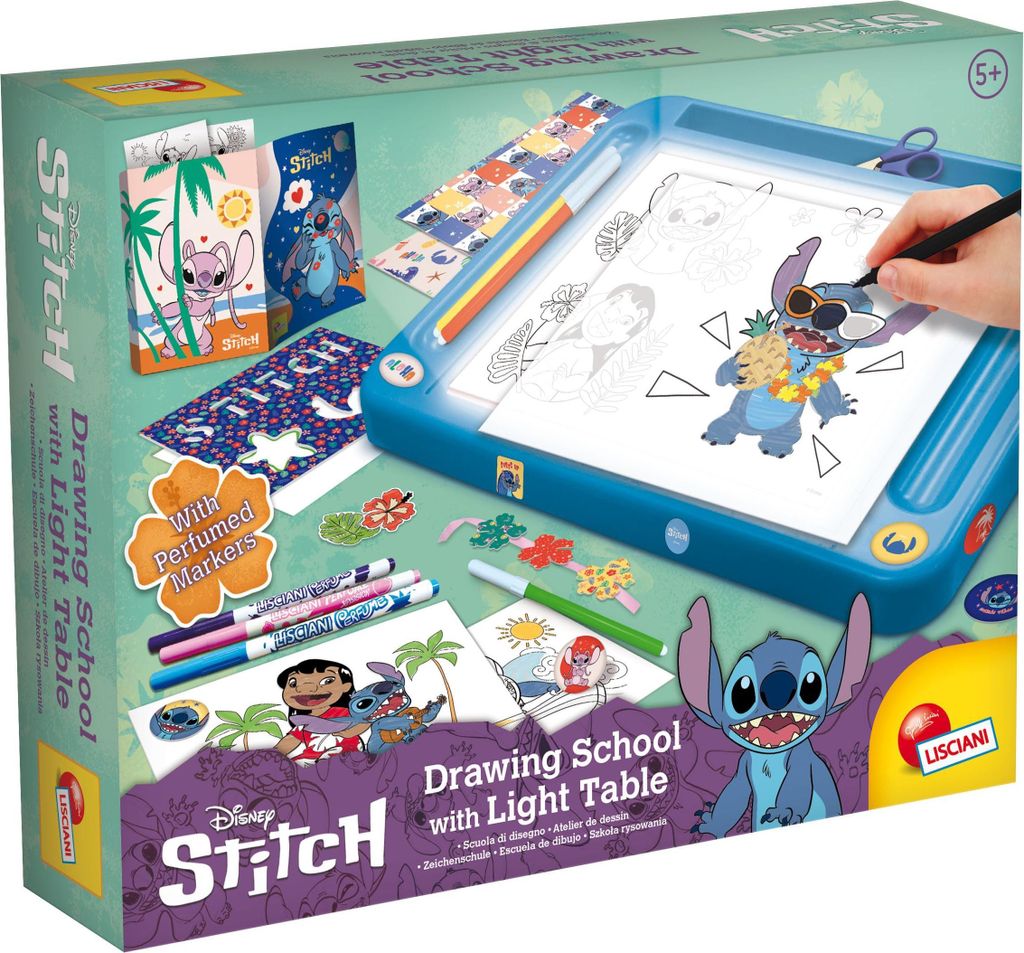 Lisciani 107582 - Disney Stitch - école de dessin avec Image du produit 