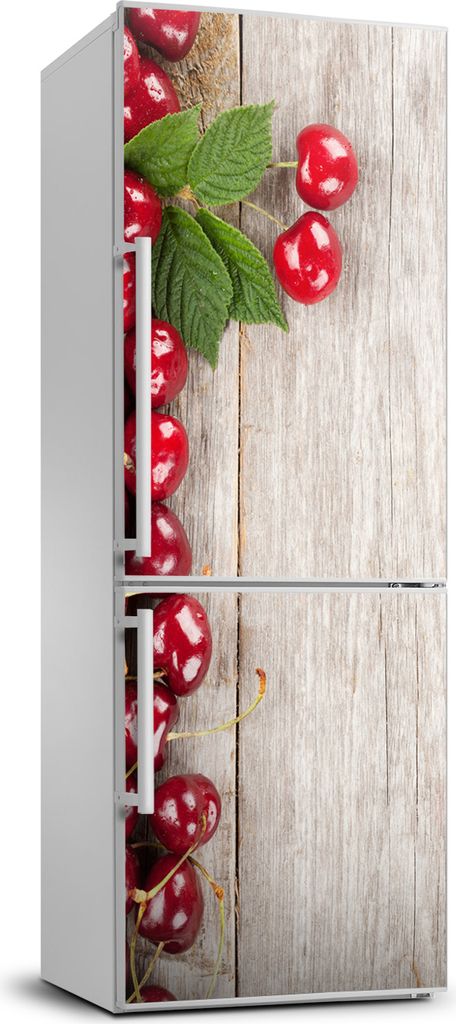 Tulup Kühlschrankdekoration - 70x190 cm - Aufkleber auf dem Kühlschrank - Kirschen