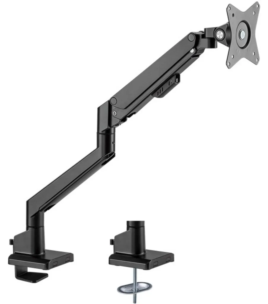 Goobay Pro Support Écran PC 17-32 pouces avec Ressort à Gaz VESA