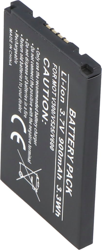 AccuCell batterij, geschikt voor de Motorola V300, V400, Productafbeelding 