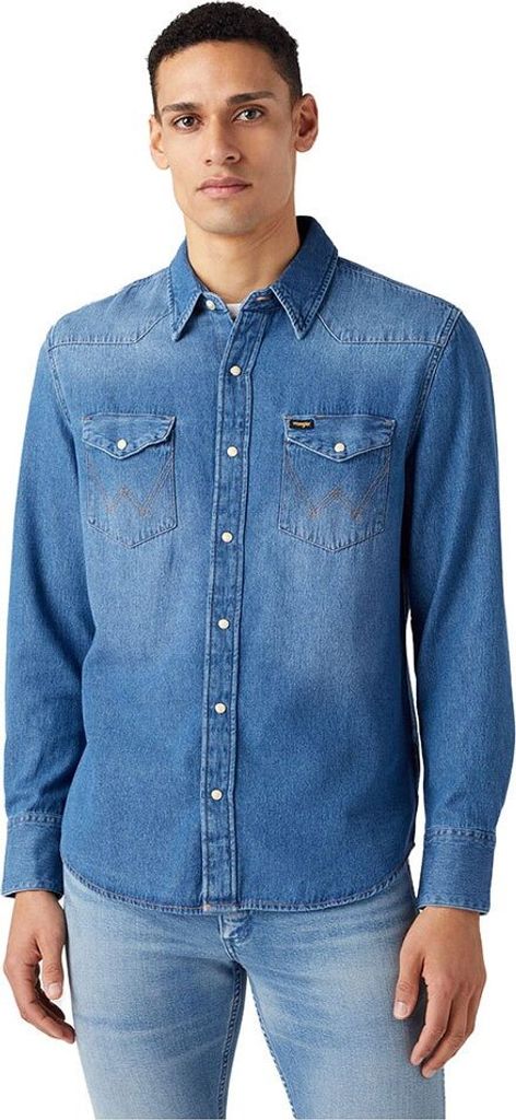 Wrangler 27mw Langarmhemd  3XL Mann  3XL Produktbild 