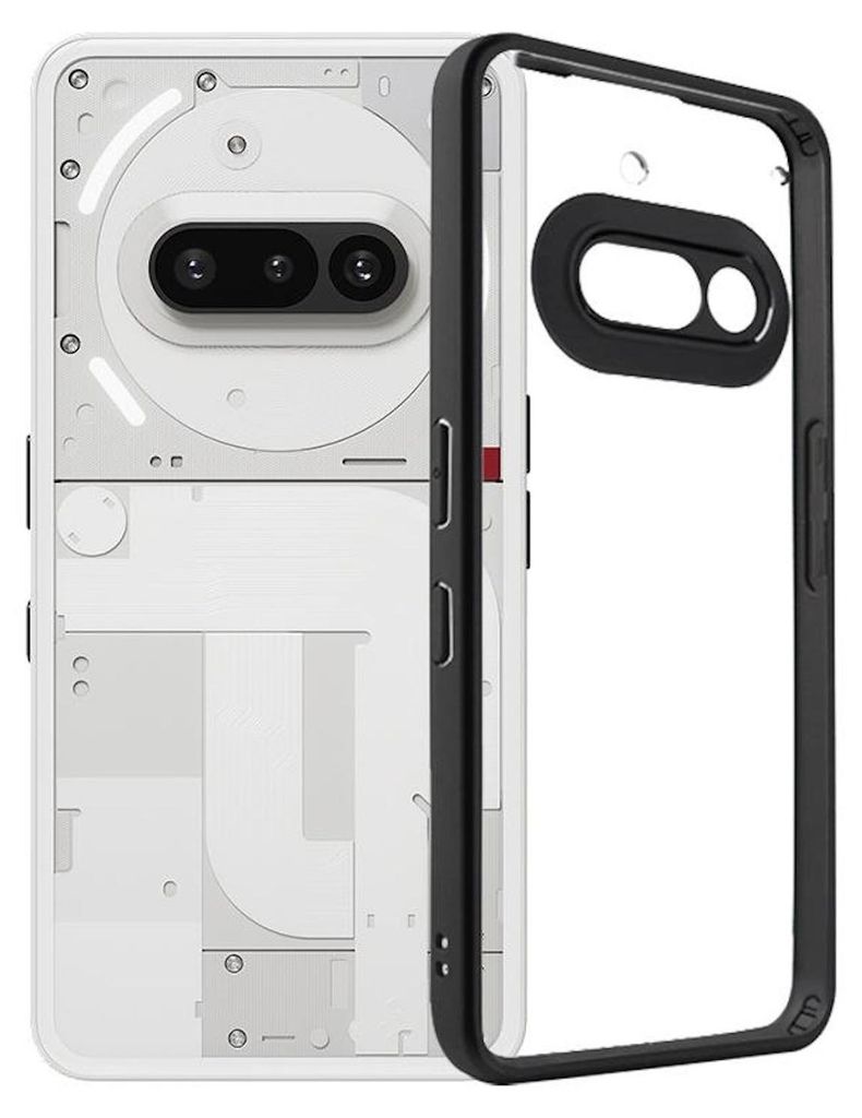 Per Nulla Phone 3a TPU smerigliato + PC trasparente ibrido Immagine del prodotto 