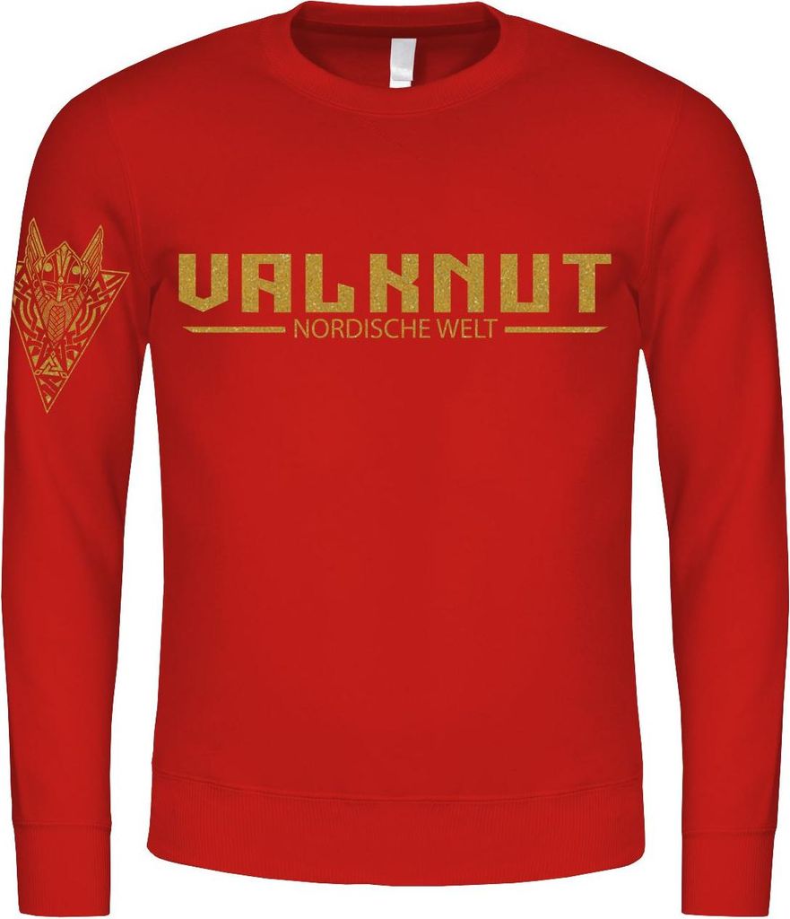 Herren Sweatshirt VALKNUT gold