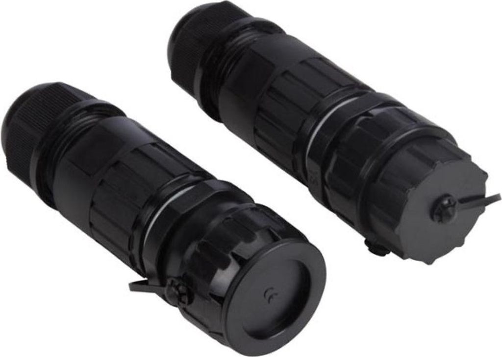 Velleman CUI04 Stecker 4 Pin Schwarz