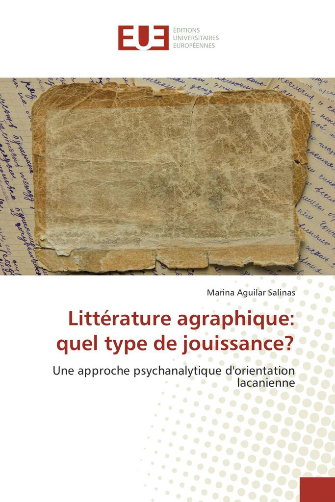 Littérature agraphique: quel type de jouissance?