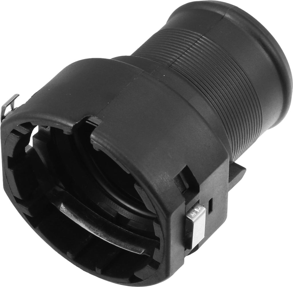 Unterer Kühlerschlauchanschluss kompatibel für Hyundai Tucson 2016-2021, strapazierfähiges schwarzes Kunststoff-Innenmaterial