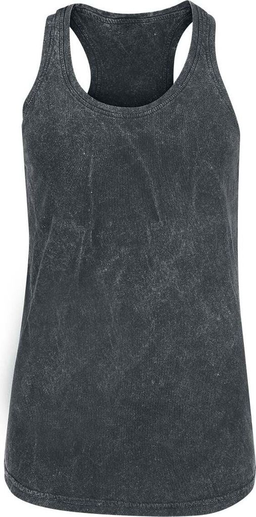 Outer Vision Top Damen Top Davos grau Basics 100% Baumwolle S