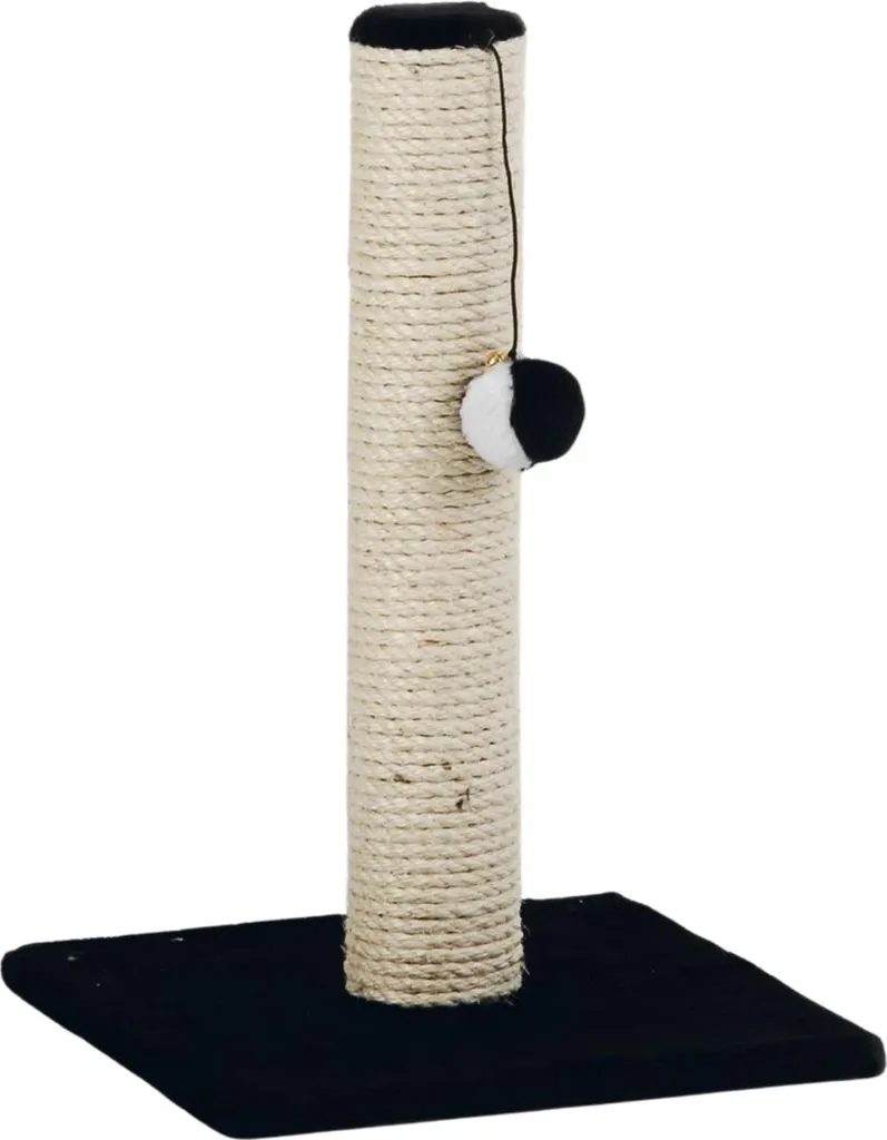 Beeztees Gina Mini Tiragraffi 30x30x45 cm Nero - Materiali Premium