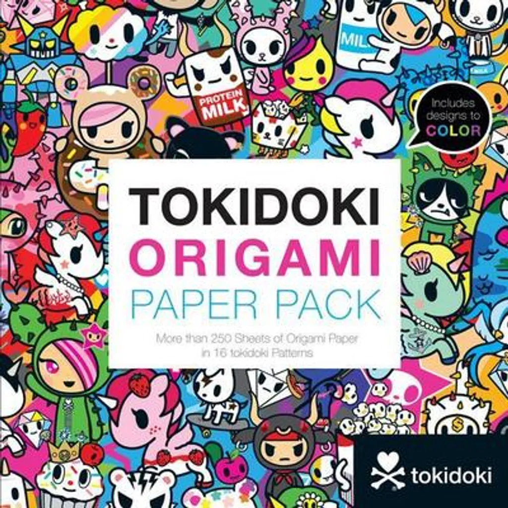Origami Tokidoki : Papier de Pliage Résistant pour Réussir vos Modèles