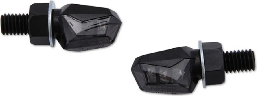 Indicateurs LED HIGHSIDER Smart TINY Verre Teinté et Boîtier Noir Design - 2