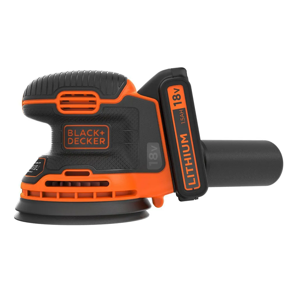 Black&Decker BDCROS18 Ponceuse excentrique sans fil 18V avec batterie
