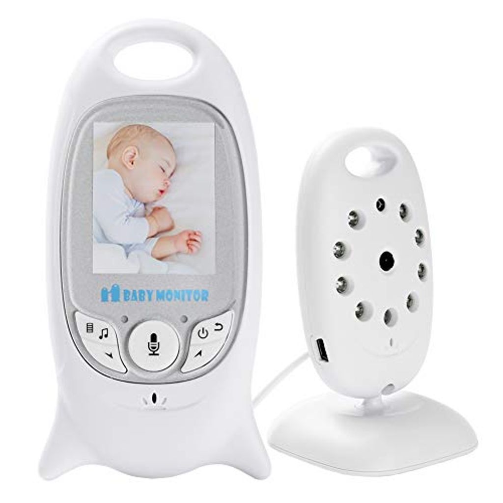 Digital Kabellose Babyphone Baby Monitor mit Kamera Video Gegensprechfunktion DE 