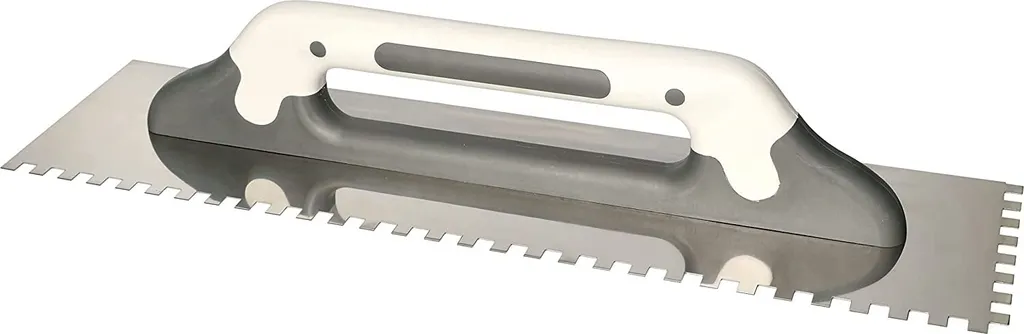 KOTARBAU® Cazzuola Americana Dentata in Inox 480mm per Fai da Te