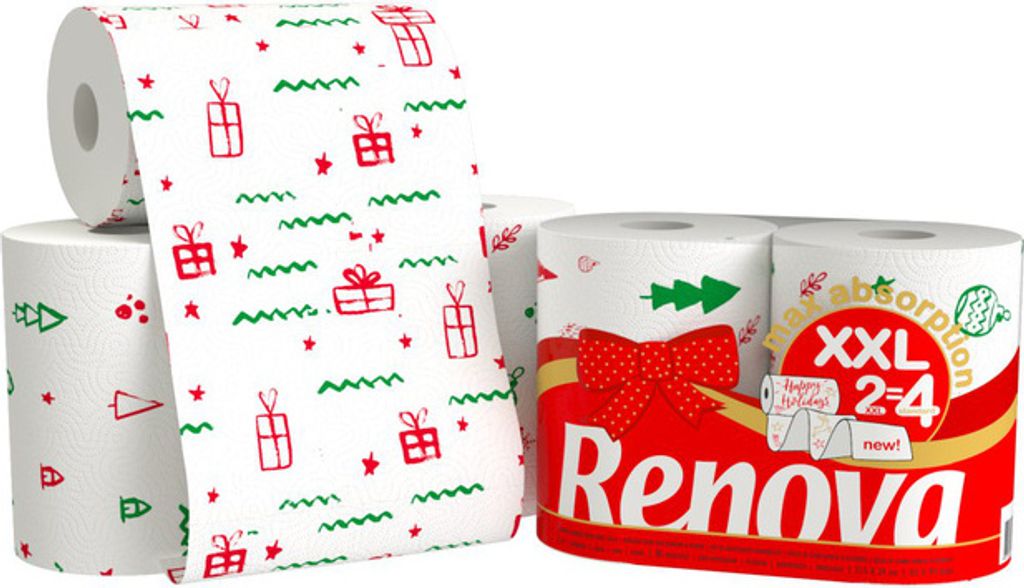 Küchenpapier 2-lagig XXL - Christmas - 2er Pack | Produktbild 2