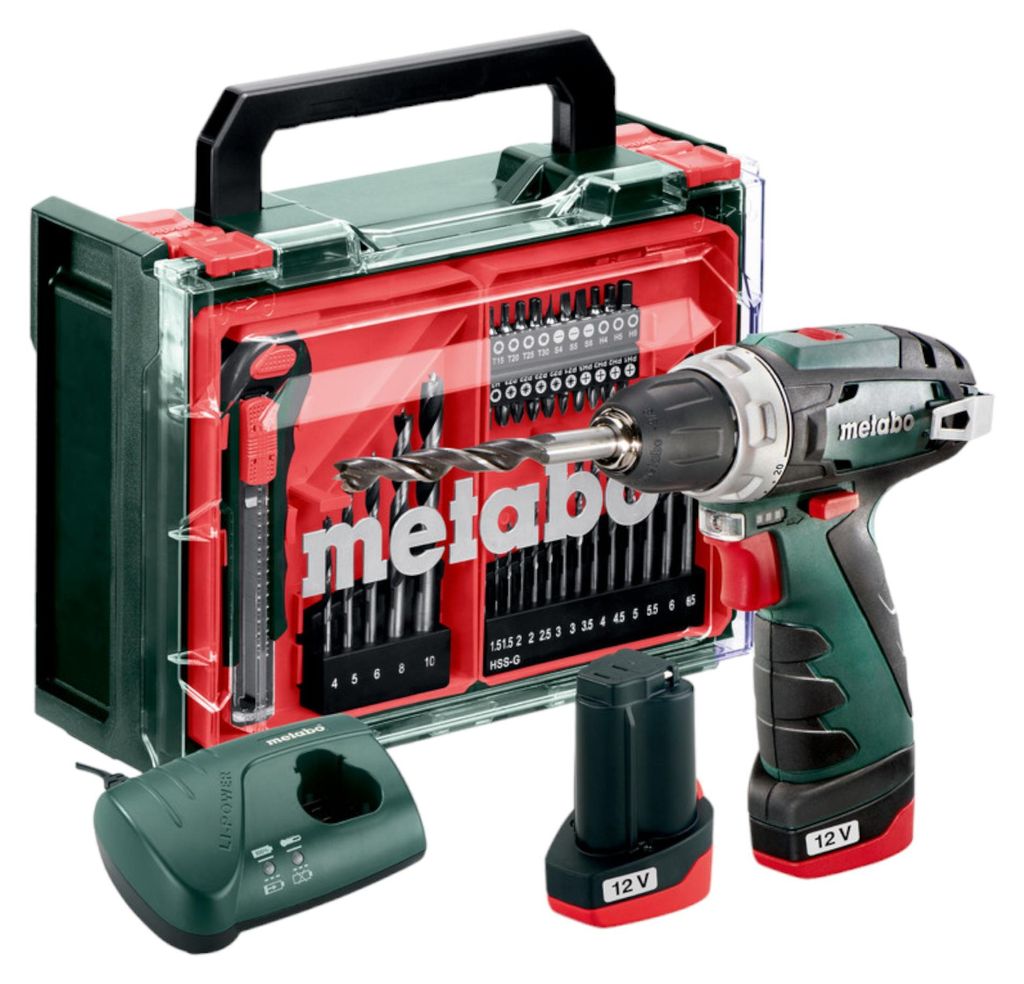 Metabo PowerMaxx BS Basic Set Akku-Bohrschrauber Obrázek produktu 