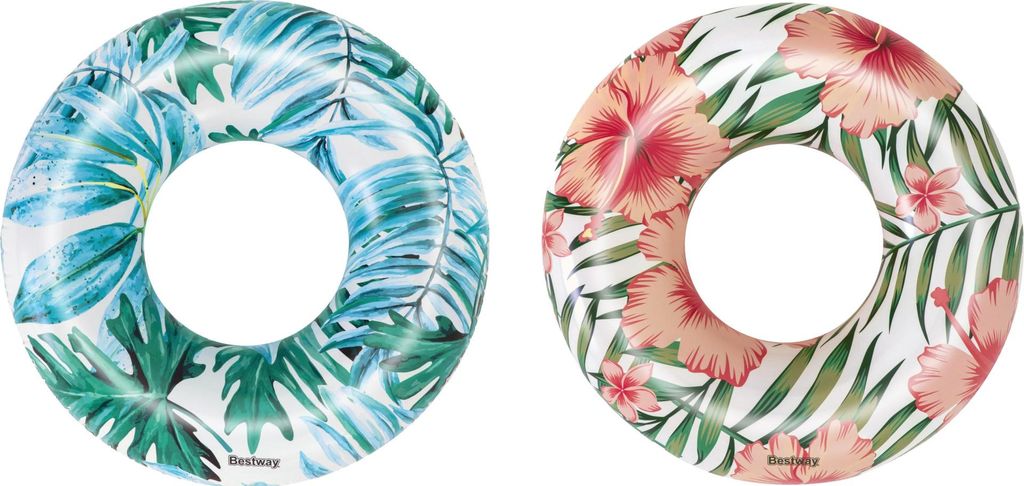 BESTWAY Cercle gonflable Tropical 119cm Image du produit 