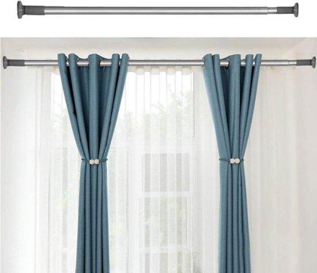 Edelstahl Jalousie Stange 92-430cm für Fenster und Badezimmer
