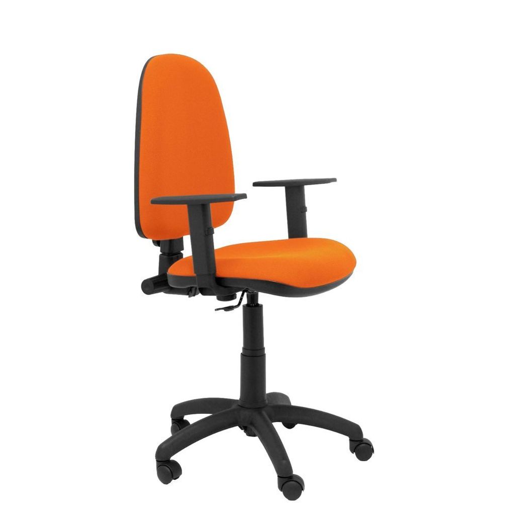 Ayna bali orangefarbener Stuhl mit verstellbaren Armlehnen