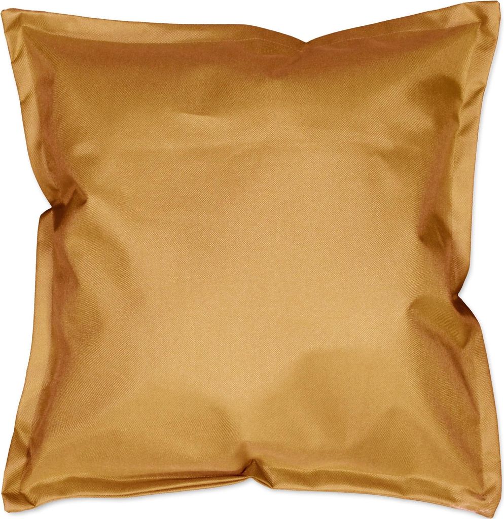 Outdoor Kissen Unique MELLOW YELLOW gelb orange 50x50cm wasserabweisend Lemetex