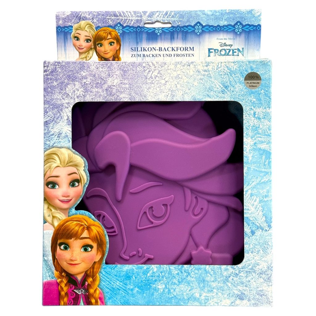 pos Disney FROZEN Eiskönigen ELSA Silikon-Backform zum Produktbild 