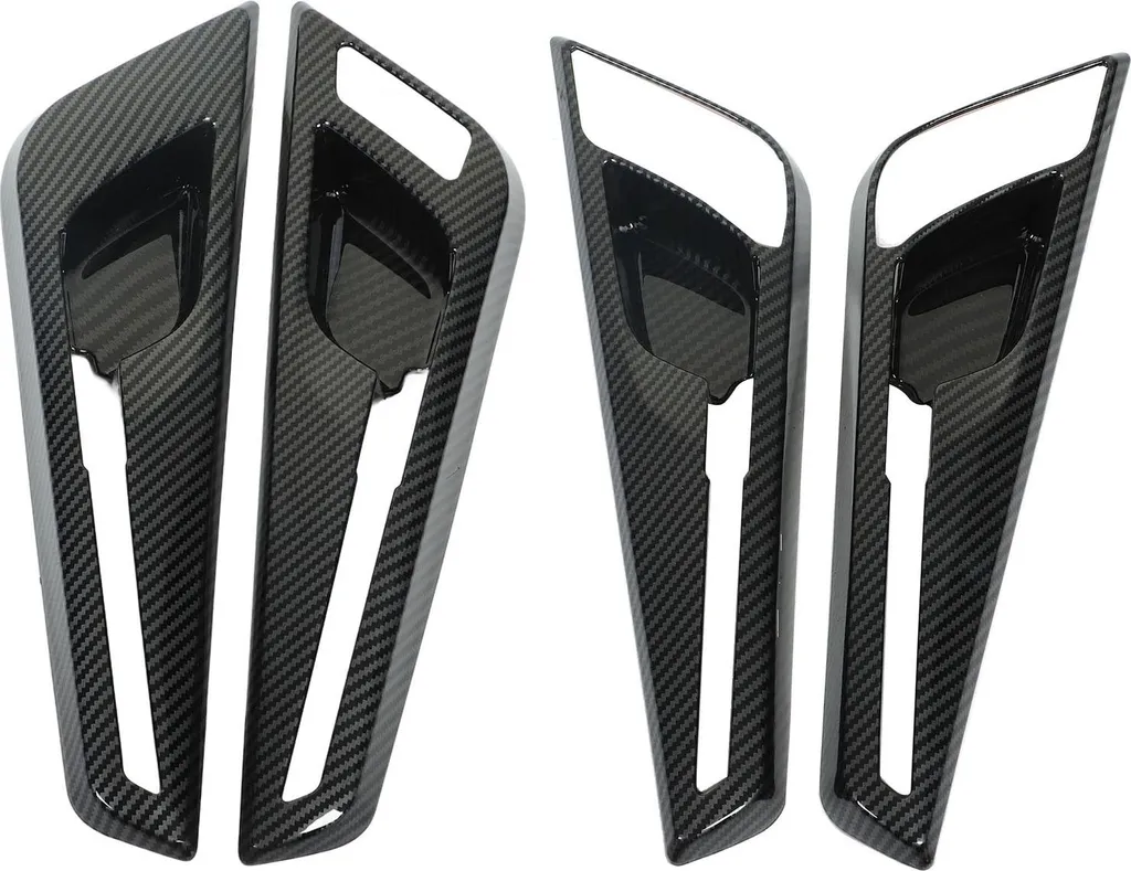 Kit 4 Garnitures de Porte Carbone Ultra Résistant pour Kia EV6 2022