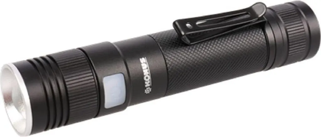 Lampe de poche rechargeable pour randonnée et sécurité Konuslight RC-5