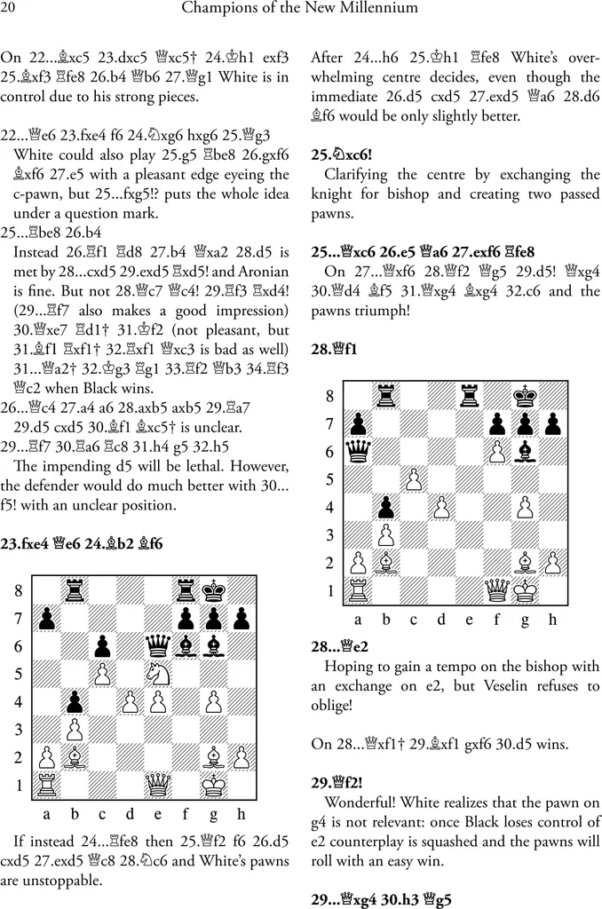 Progresser aux échecs avec Champions du nouveau millénaire Ftacnik - 9