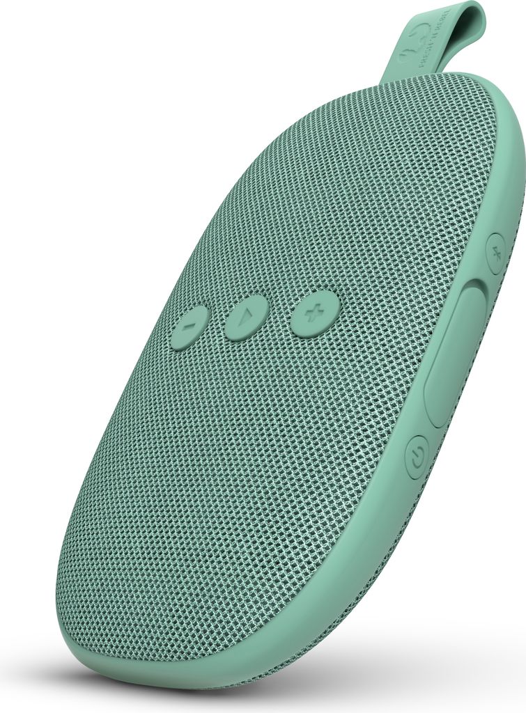 Rockbox Bold X Bluetooth Lautsprecher, Türkis, Wasserfest