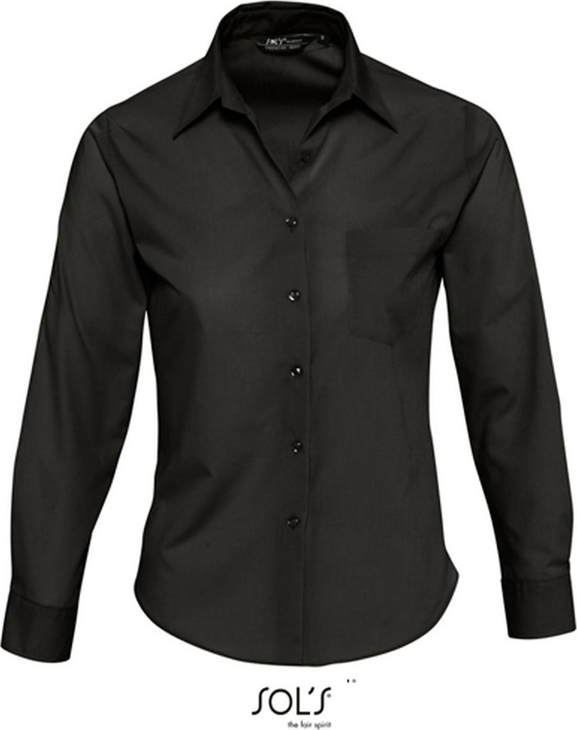 SOL ́S Popeline-Blouse Executive Long Sleeve
