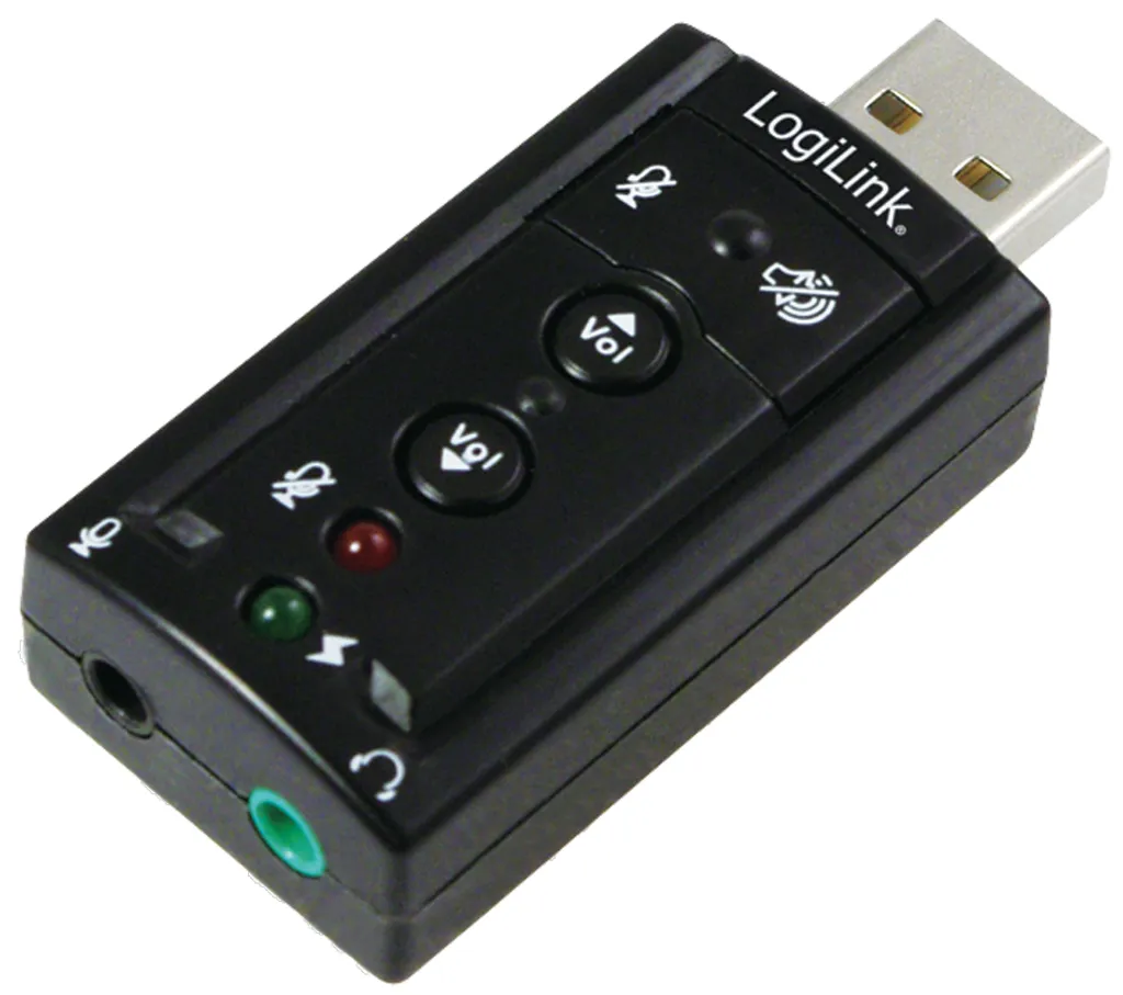 LogiLink UA0078 Adattatore Audio USB 2.0 Effetto Sound 7.1 Virtuale