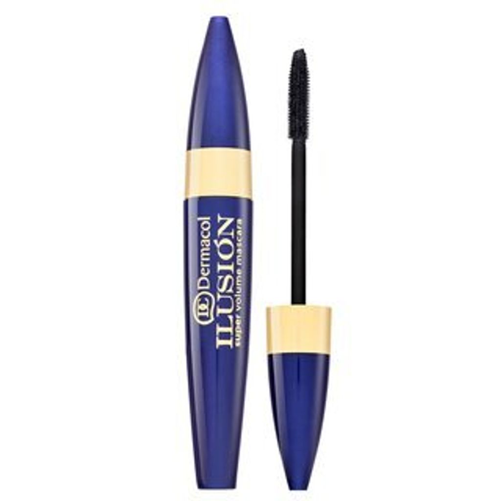 Dermacol Ilusion Super Volume Mascara Wimperntusche für verlängerte Wimpern und Volumen 11 ml