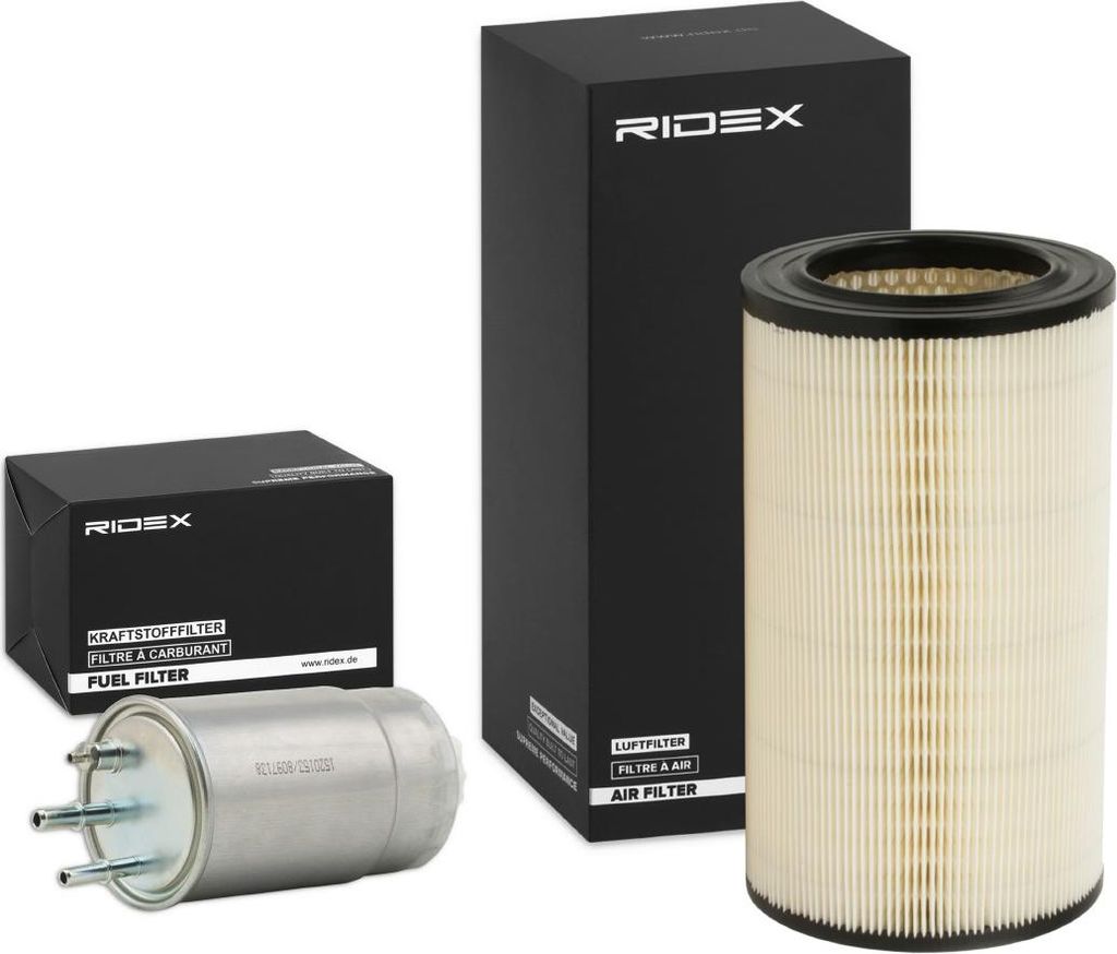 RIDEX Filterset Inspektionspaket Filtersatz für FIAT BRAVO II (198) Bravo II Kastenwagen (198) für CHRYSLER Delta Schrägheck für LANCIA DELTA III