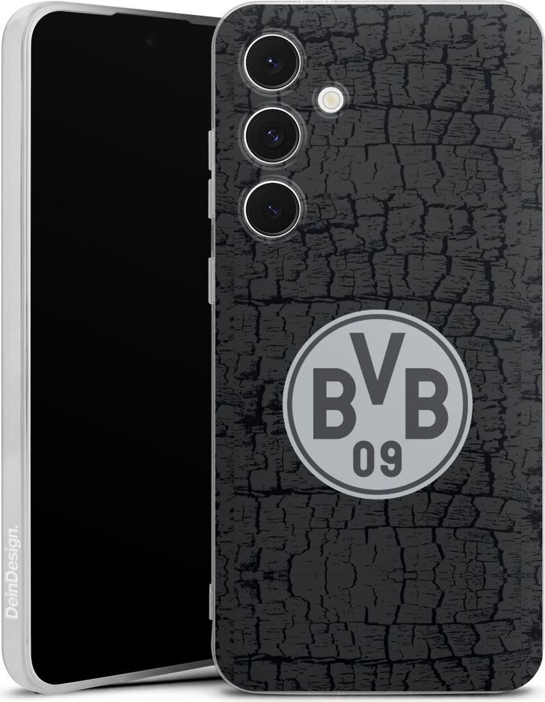 DeinDesign Handyhülle für Samsung Galaxy S24 FE 5G Silikon Hülle Case Smartphone Schutzhülle BVB Borussia Dortmund Trikot