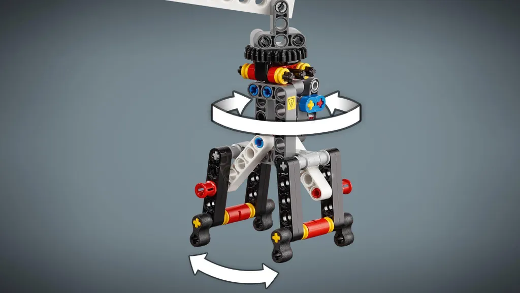 Jeu de construction motorisé Abatteuse forestière LEGO Technic 42080 - 15